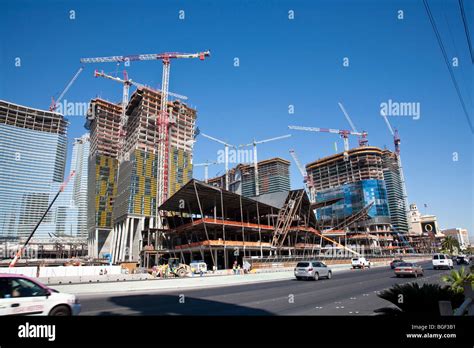 las vegas strip construction.